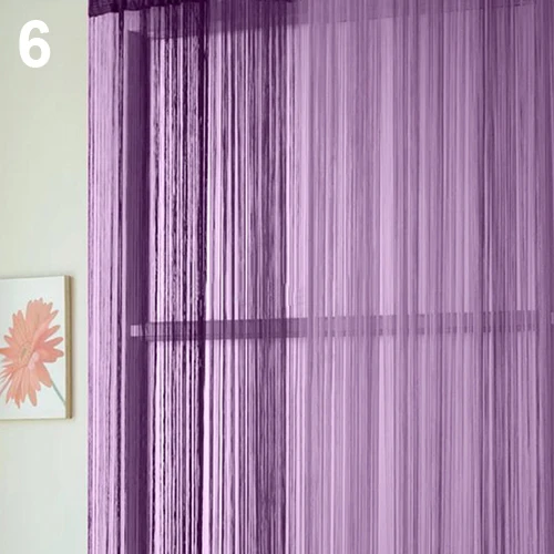 1 шт. простые струнные двери занавески экран комнаты делитель окна Декор DIY слепой