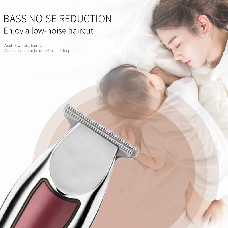 Точная машинка для стрижки волос электрический триммер 0 1 мм стальное лезвие