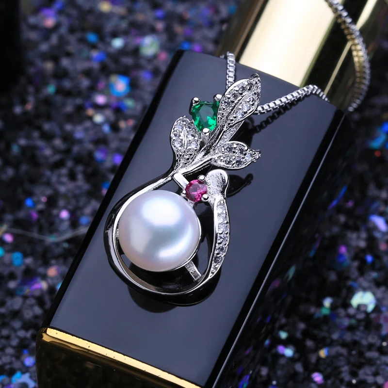 FENASY, 925 пробы, серебряная, богемная подвеска с жемчугом, ювелирное изделие в стиле бохо, на заказ, натуральный пресноводный жемчуг, ожерелье для женщин