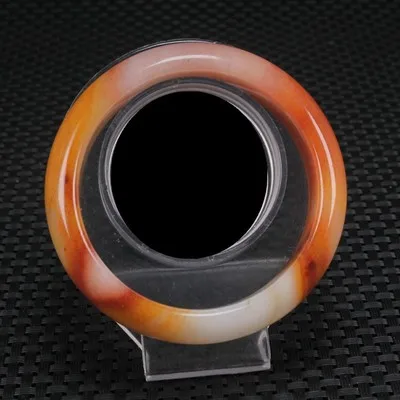 

Ювелирные изделия zheru из натурального золотистого шелка, Нефритовый желтый двухцветный браслет 54-64 мм, элегантные ювелирные изделия принце...