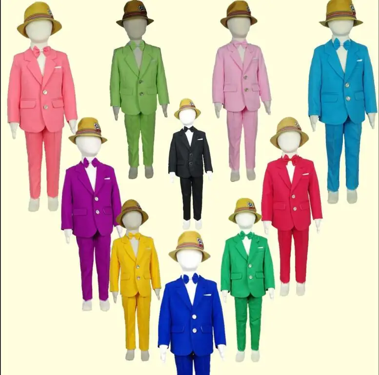 Блейзеры карамельных цветов для девочек и мальчиков костюмы 2-12 лет