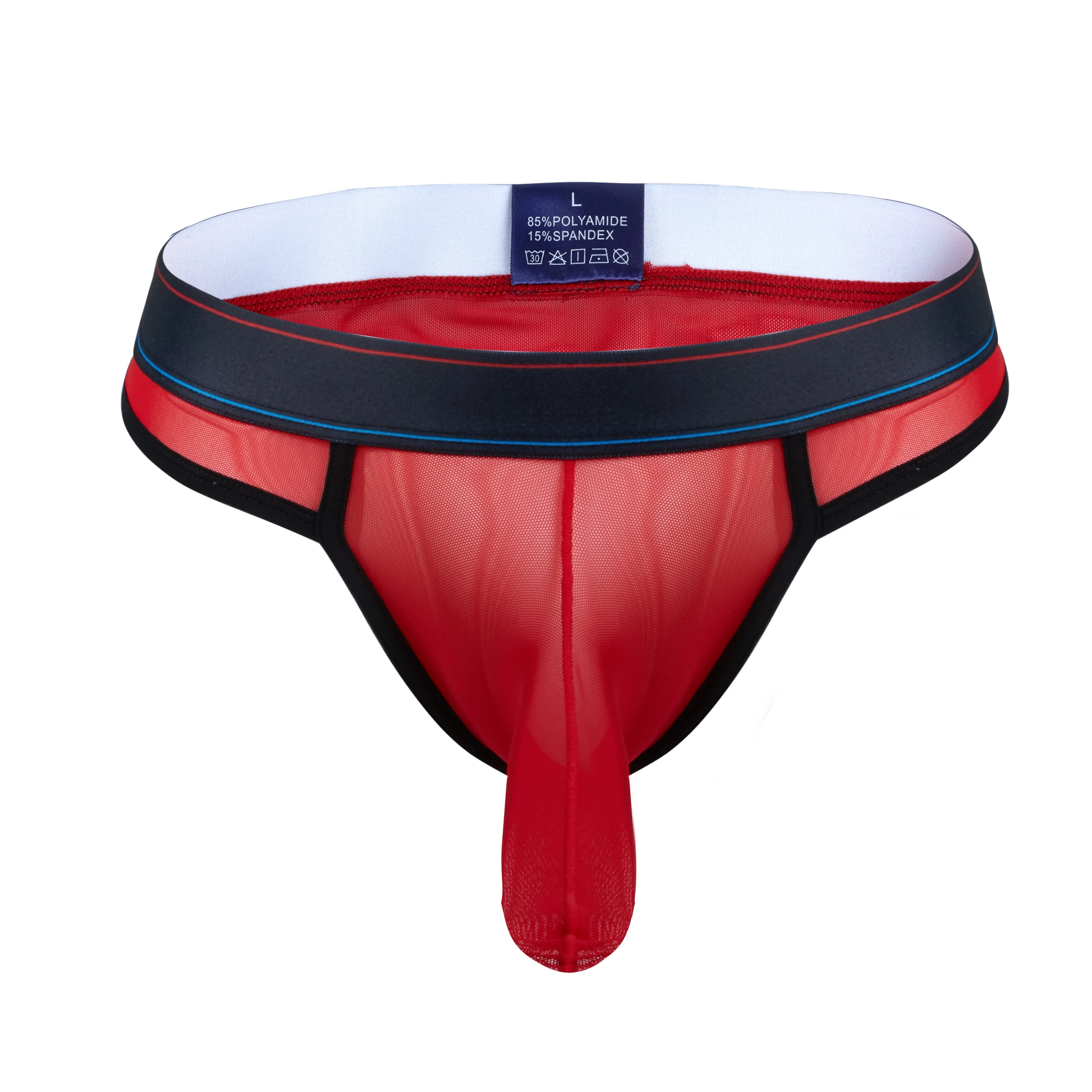 Сексуальные мужские стринги нижнее белье для геев ультратонкие прозрачные