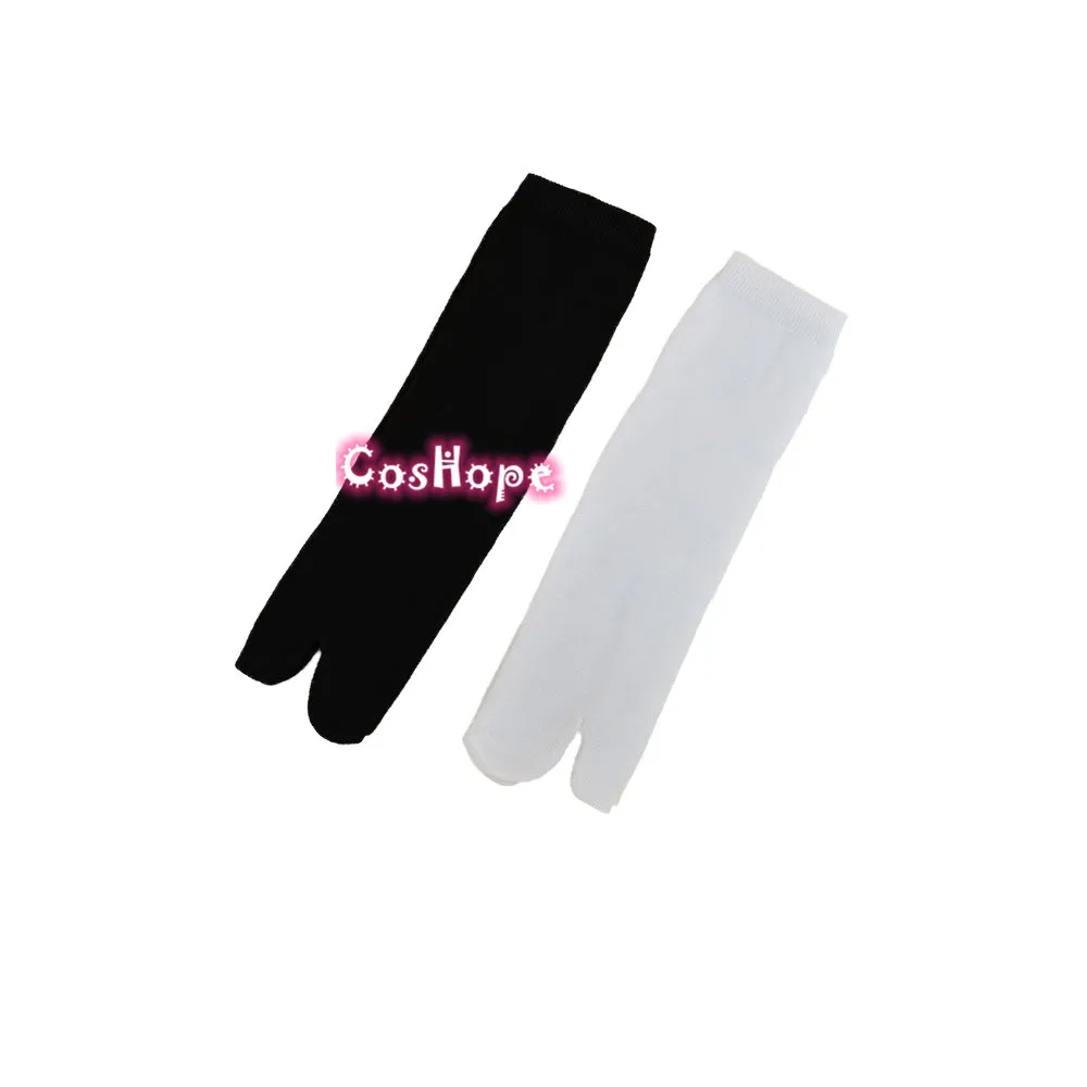 Японские носки для костюмированной вечеринки с двумя носками Bleach Tabi Geta Обувь