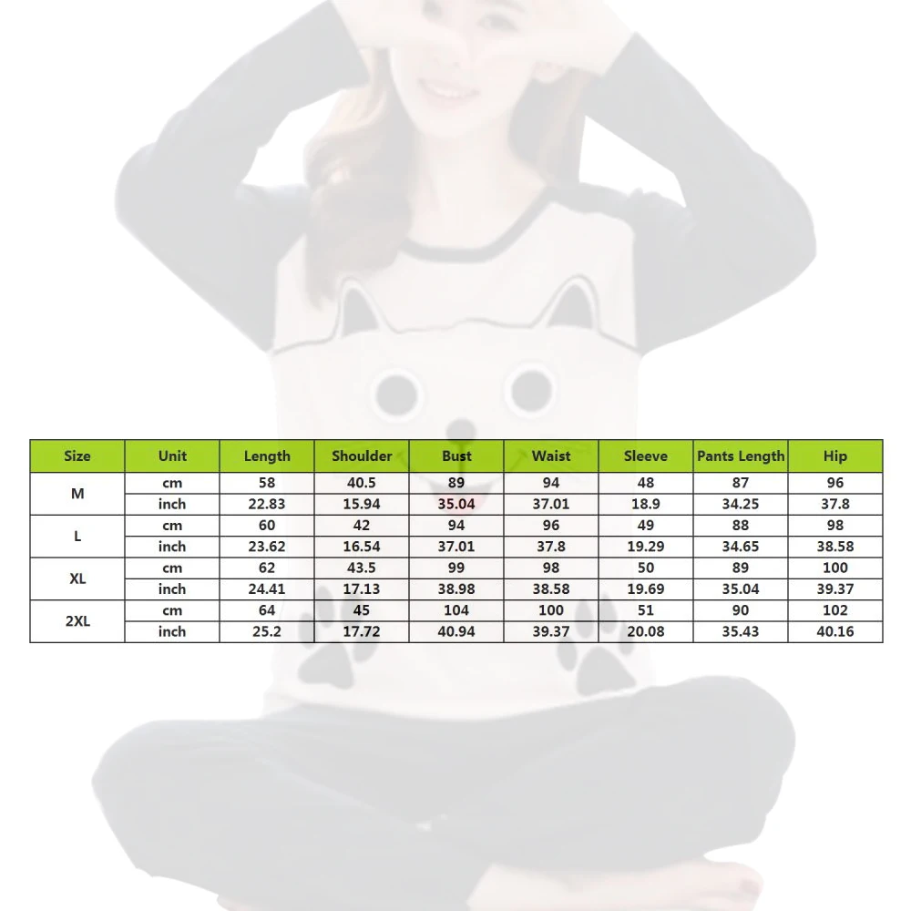 CALOFE пижамный комплект спальный костюм женские пижамы повседневная женская