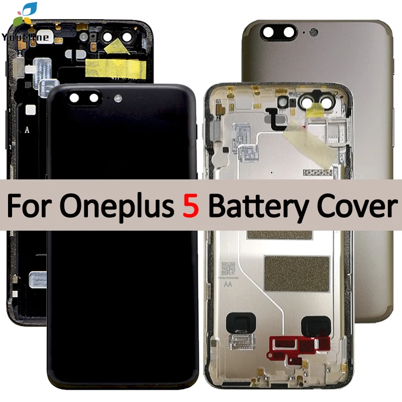 Для One Plus ONEPLUS 5 FIVE 1 + A5000 Металлическая Задняя крышка корпуса сменная задняя