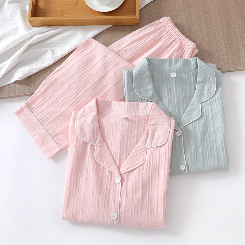 Свежий элегантный пижамы для женщин Сезон весна осень Футболка с длинными