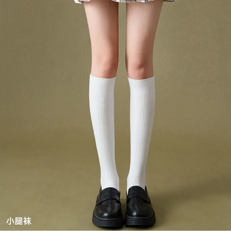 

Calf stockings children's Korean version of Chinese stockings ins Japanese summer thin student JK stockings deodorant socks