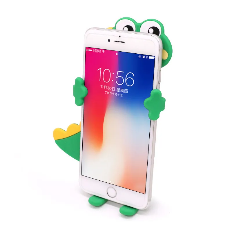 

Car Mobile Phone Stand Air Outlet Clamp Support Non-slip Silica Gel Cute Animal Modeling trestle Automobile Accessories Supplies