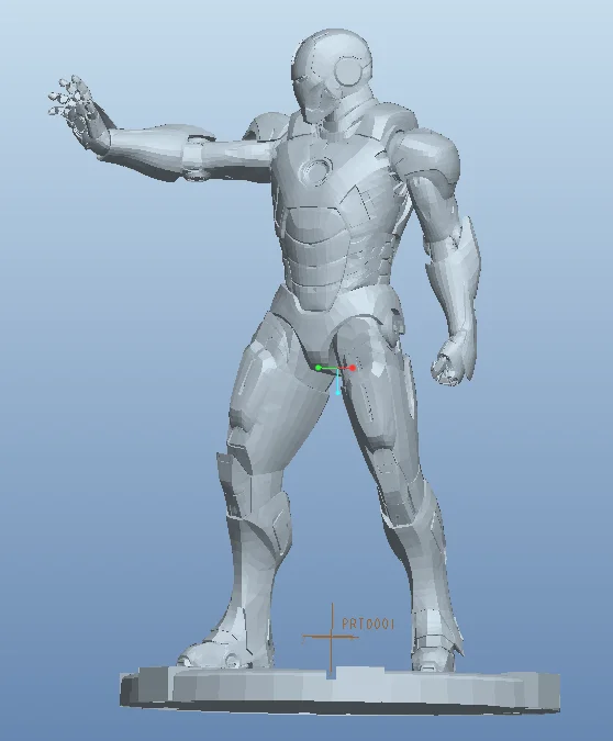

Стационарный 3D-принтер Iron Man Mark7