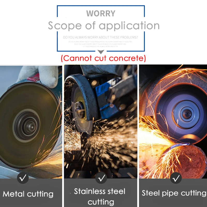 50 шт. режущий круг шлифовальный металлический диск из нержавеющей стали для