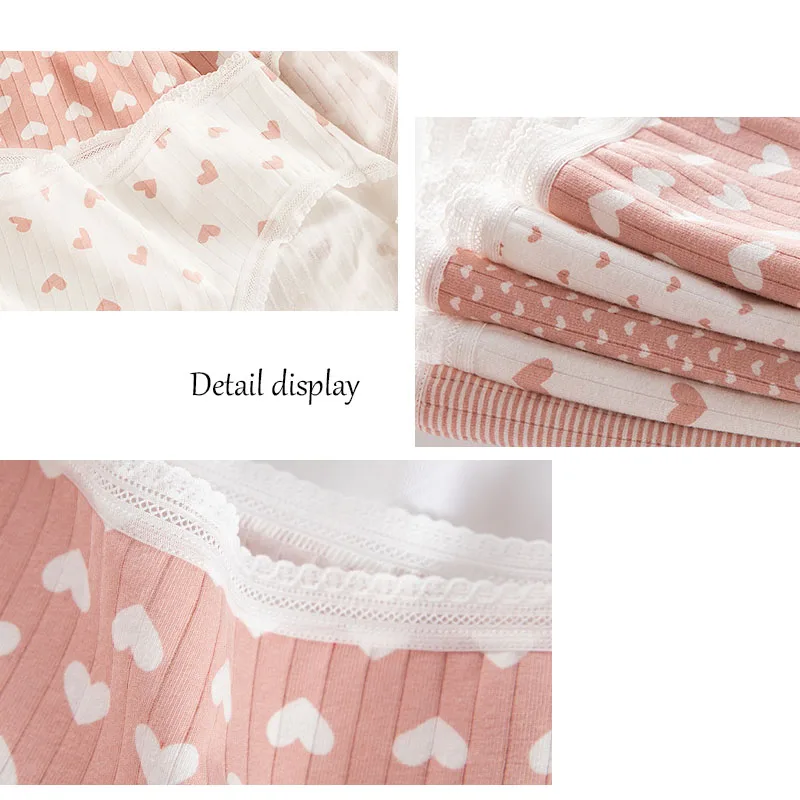 Высокое качество любовь из 3 деталей: трусики комплект нижнего белья для девочек