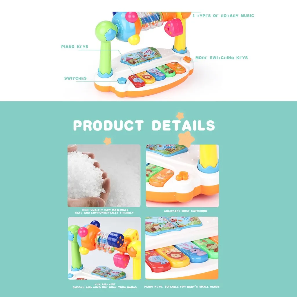 5 типов звуков сельскохозяйственных животных детские музыкальные игрушки для