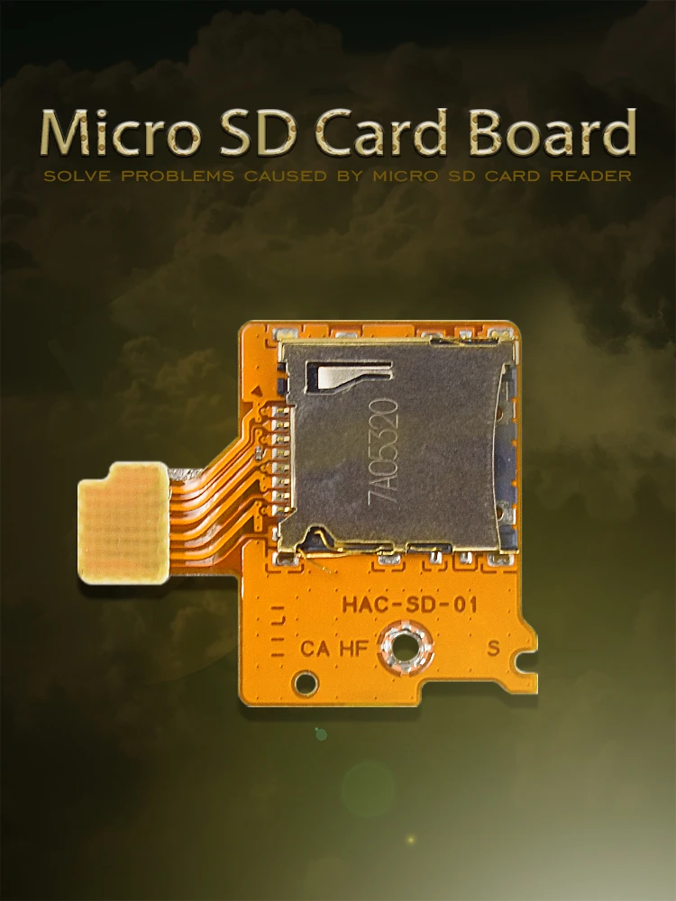 Дата лягушка Micro SD карта слот для nintendo переключатель NS TF SD гнездо для карты памяти доска Замена для nintendo Переключатель консоли