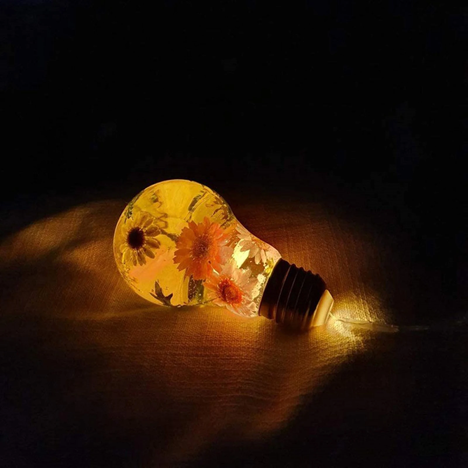 

Сделай Сам изготовление рукоделия светодиодная лампочка форма эпоксидная лампа силиконовая форма набор светодиодных чипов Металлические ...