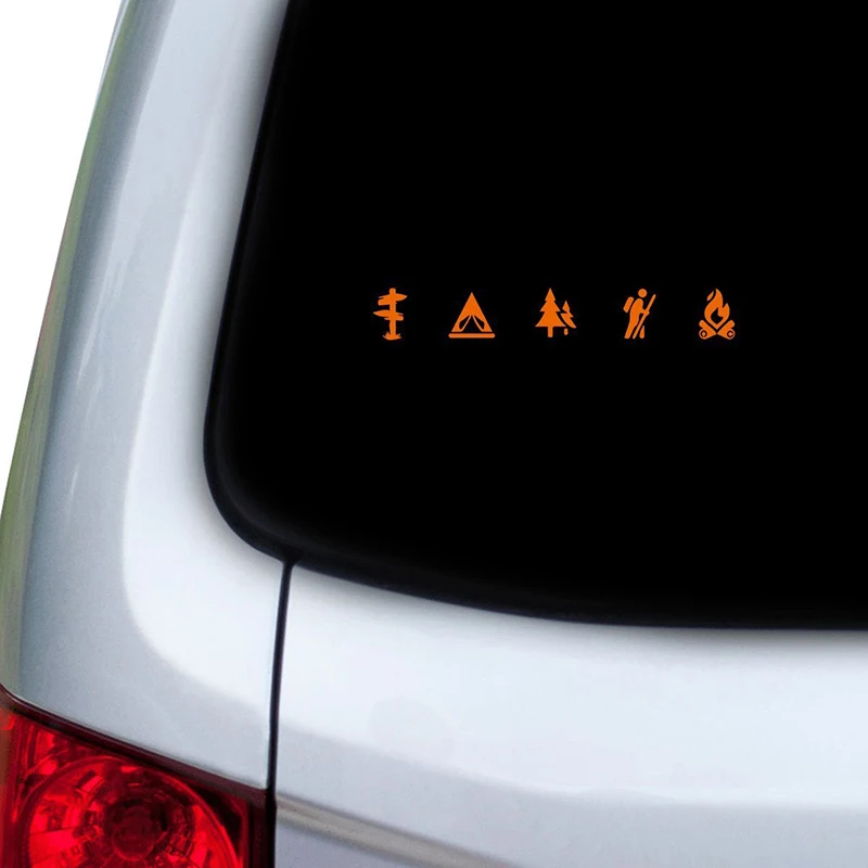 Автомобиль и Авто Наклейка Кемпинг Значки Стикеры милые интересные модные