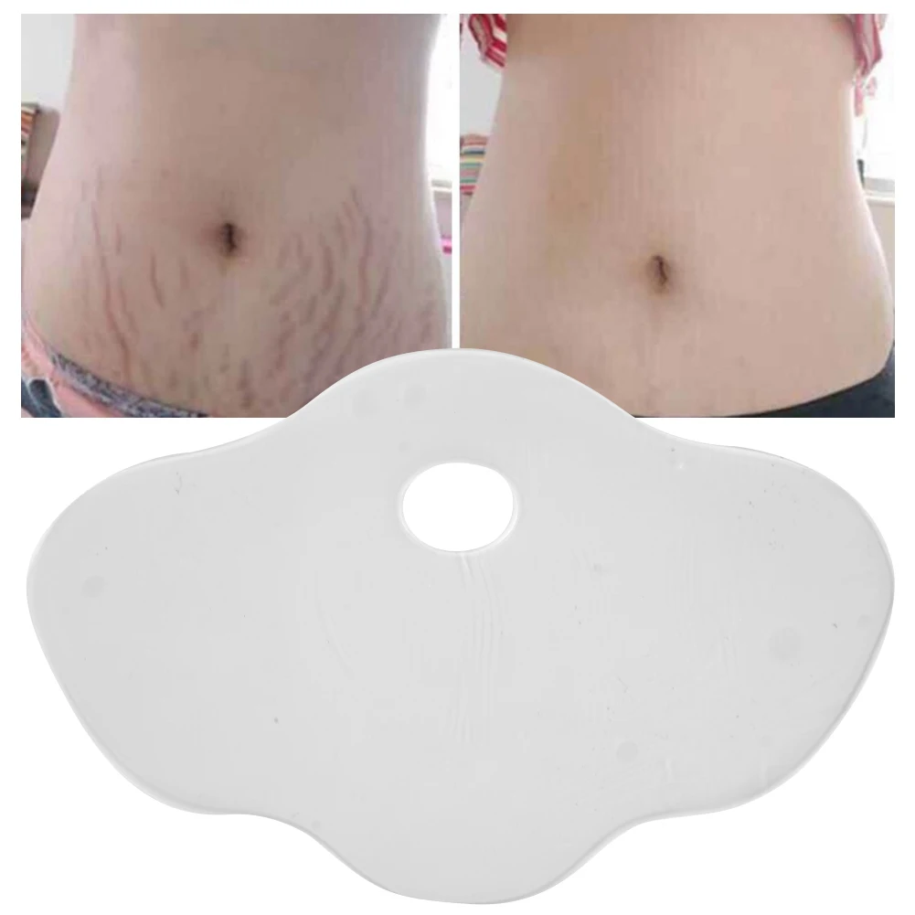 

Reusable Medical Silicone Anti-Wrinkle Belly Stomach Pads Stickers Stretch Marks Caesarean Section Scar Removal Body Skin Care