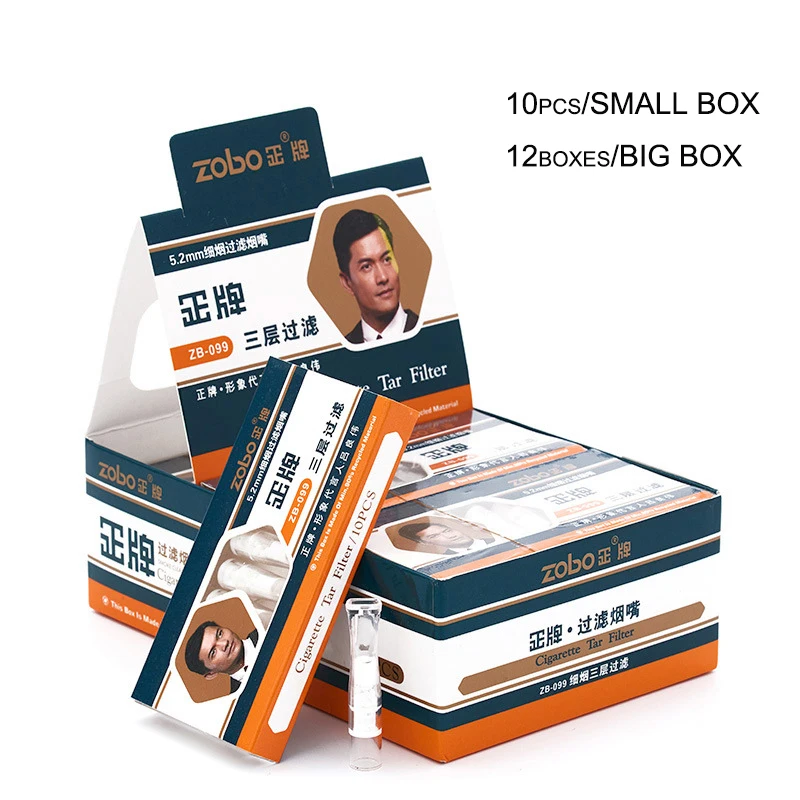 10 шт./лот 55 мм женский тонкий сигаретный фильтр одноразовый мундштук для