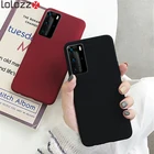 Ультратонкий матовый Мягкий ТПУ чехол-накладка из песчаника для Huawei P40 Pro P30 Lite Mate 30 20 Pro 40RS 20X Nova 7SE 5i, чехол для телефона