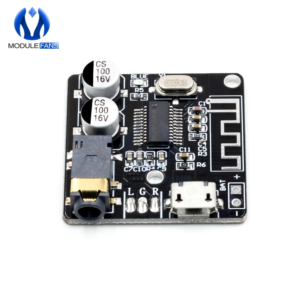 

Sound Amplifier Board Speakers Audio Bluetooth Amplifier Module Kit DIY Bluetooth Audio Receiver Board VHM-314 MP3 Decoder Board