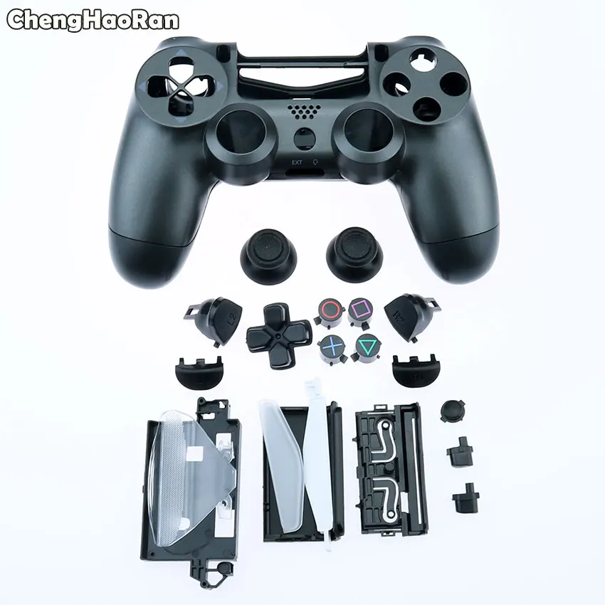6 ChengHaoRan Полный Корпус с кнопками мод комплект для Sony PS4 Pro Slim 4,0 V2 JDS-040 JDM 040 контроллер корпус Оболочка Чехол - Цвет: 6