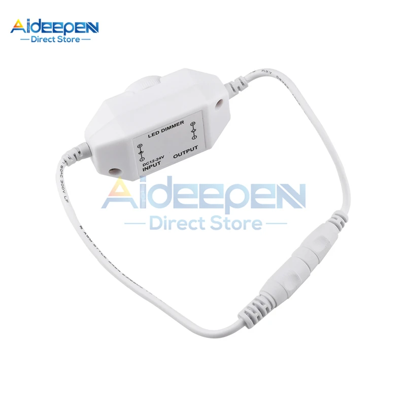 

DC 12V-24V 5A 120W Плавная светодиодный регулятор яркости освещения ручным контроллером переключатель 1 канал затемнения