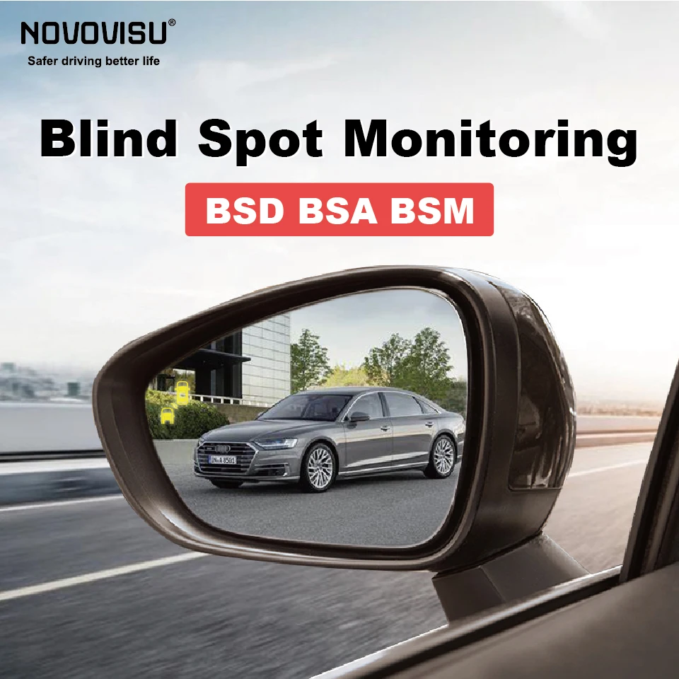 NOVOVISU автомобиль BSD Системы BSA BSM слепой зоны обнаружения движения Предупреждение