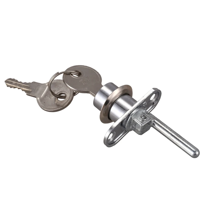 16 мм диаметр головки цилиндра Серебряный тон раздвижные двери стержневой замок w