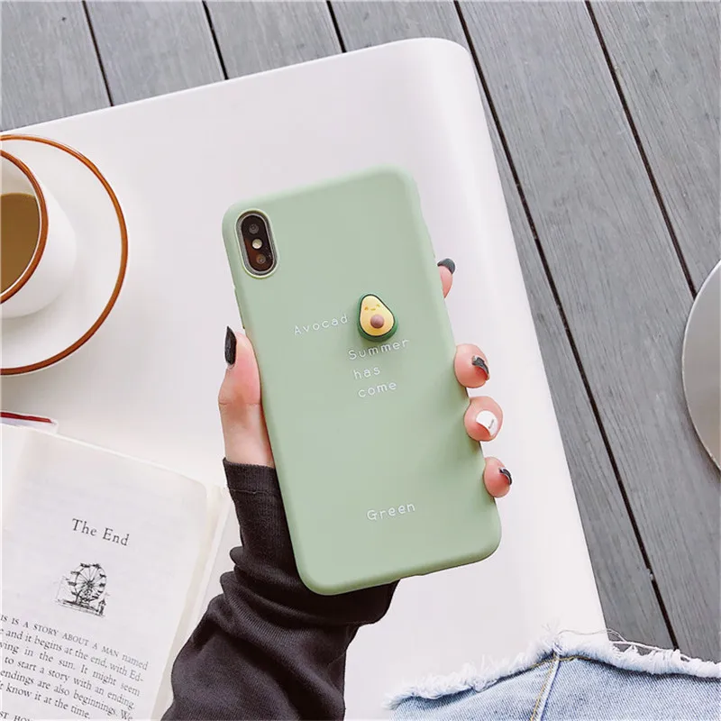 

Fruit 3D Silicone Soft Phone Case For iPhone 7 8 Plus 2020 SE X XR XS Max 11 11Pro Max 12 12Pro Max Pro Mini Case Shell Cover