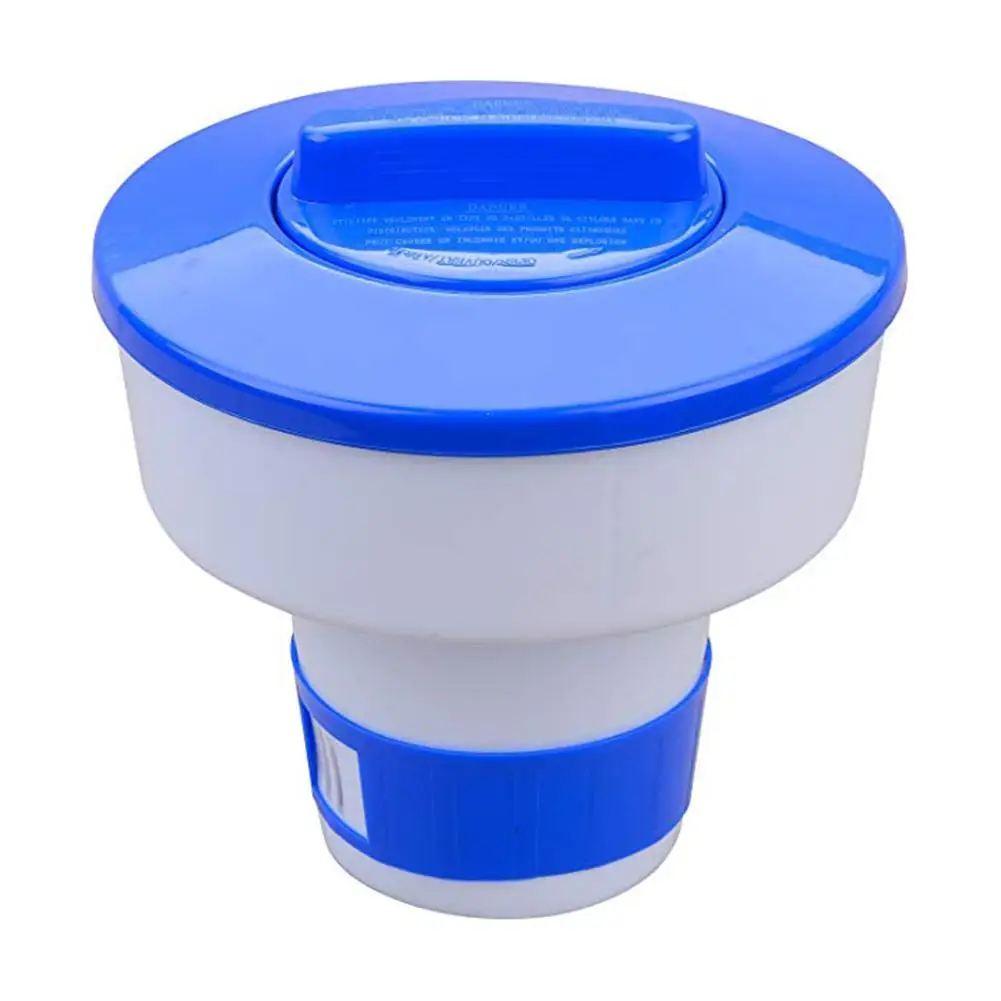 

8 Inch Swimming Pool Spa Chemical Dispenser Floating Tablet Chlorine Automatic Applicator Supplier Pump Pool Garden Accessories