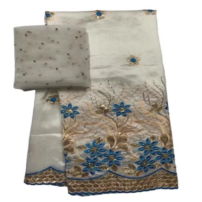 Новейшая африканская атласная кружевная ткань george 2022 красная