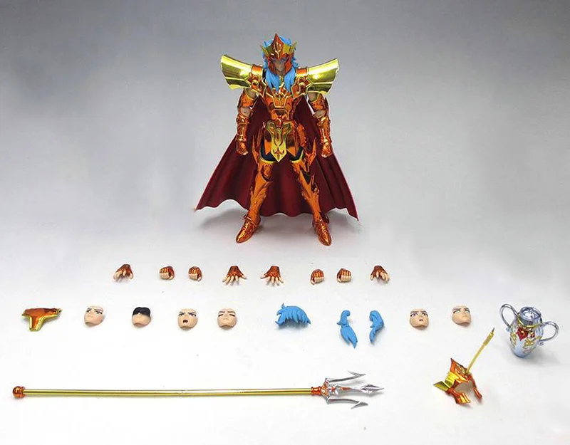

In-stock Gt Xc Star Toys Saint Seiya Doek Mythe Ex 2.0 Sea Emperor Poseidon with Seal Pot & arrow Helm Model Action Figure
