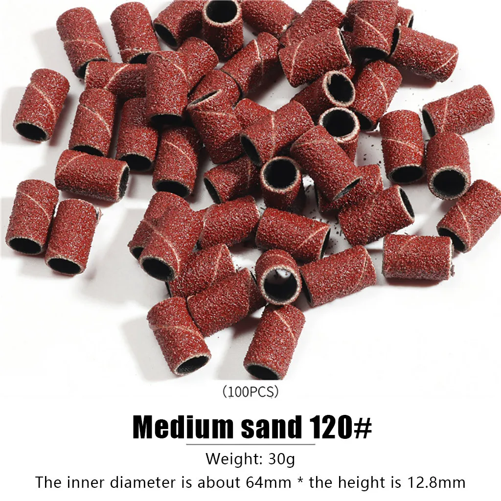 300pcs электрическая пилка для ногтей абразивная лента абразивный дизайн лазерный