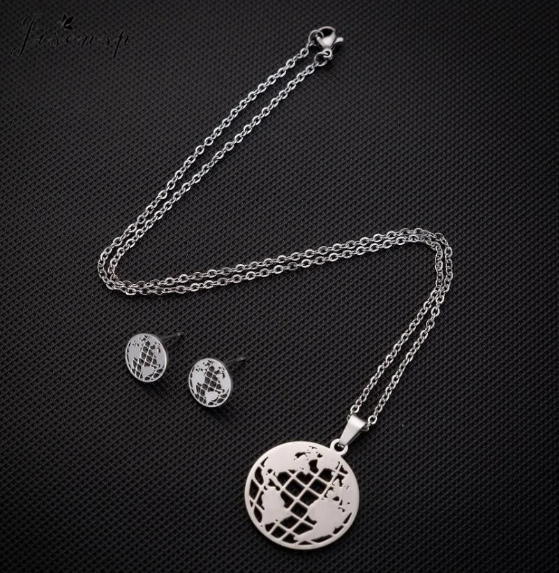 Ювелирные наборы Jisensp из нержавеющей стали в богемном стиле с осенними листьями