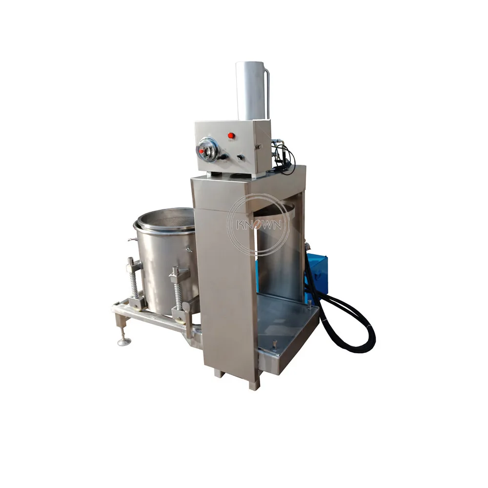 Промышленная гидравлическая соковыжималка из нержавеющей стали 50 л | Бытовая