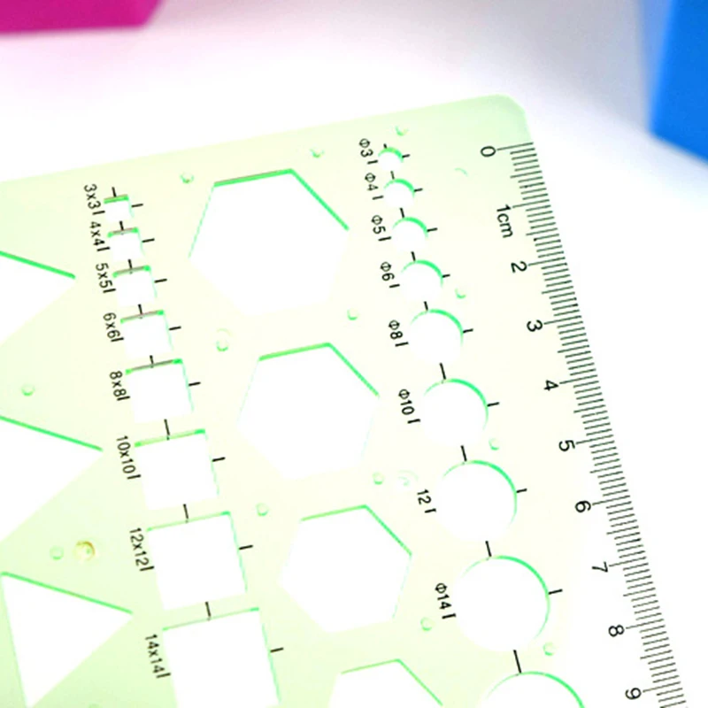 1 шт. пластиковый шаблон для рисования | Дом и сад