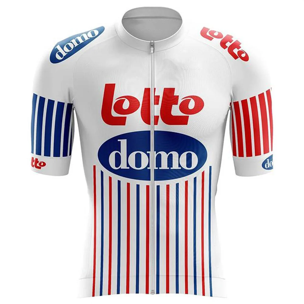 

LOTTO Pro Racing Team BIke Jersey Suit Men Bib Summer Short Sleeve Cycling Shirt Kit Downhill Maillot Gel Pad Ciclismo Conjunto