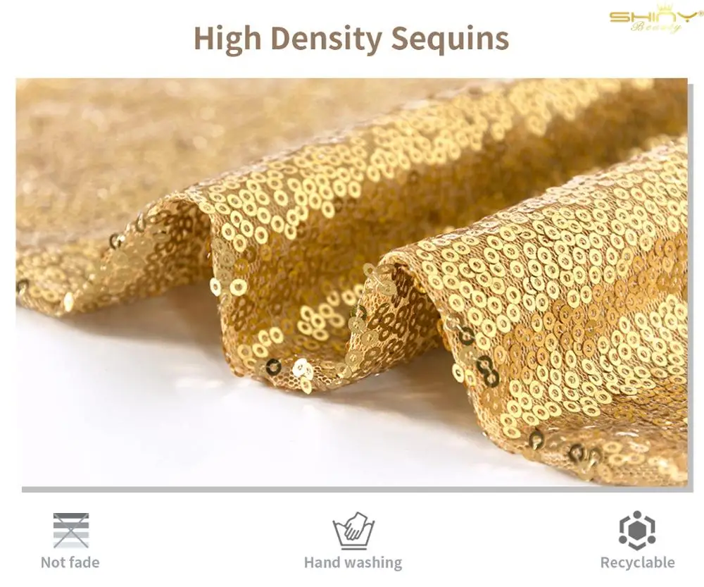 Высококачественная ткань с золотыми блестками блестящая детское платье|sparkly