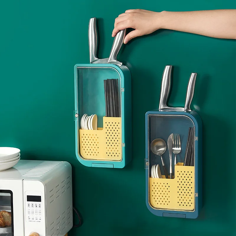 

Multifunction Hollow-carved Design Plastic Drain Rack Chopsticks Knife Fork Spoon Drain Basket Flatware Holder Cutlery^Organizer