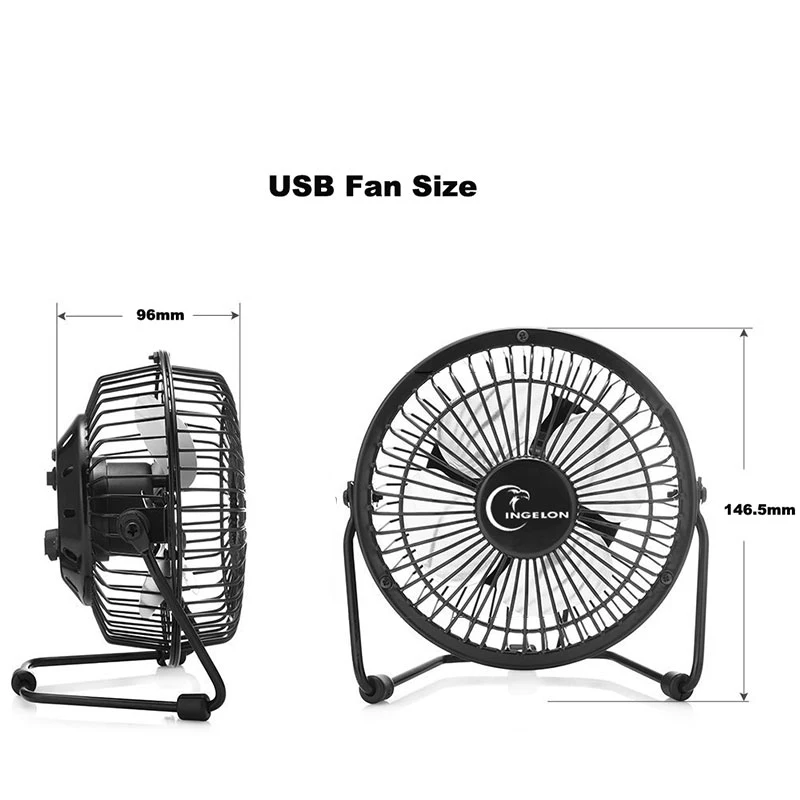 Персональный вентилятор Ingelon мини USB гаджет портативный настольный охлаждения