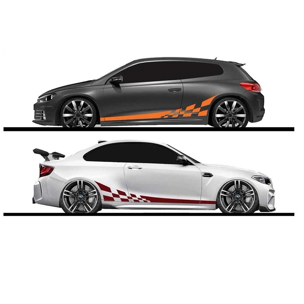 2 шт. светоотражающие наклейки на зеркало заднего вида 8 цветов | Автомобили и