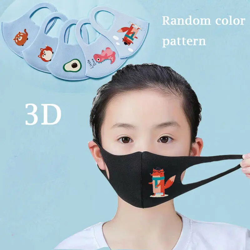 Kids Reusable Breathable Face Covers Anti-dust Haze Mouth Nose Protection | Красота и здоровье
