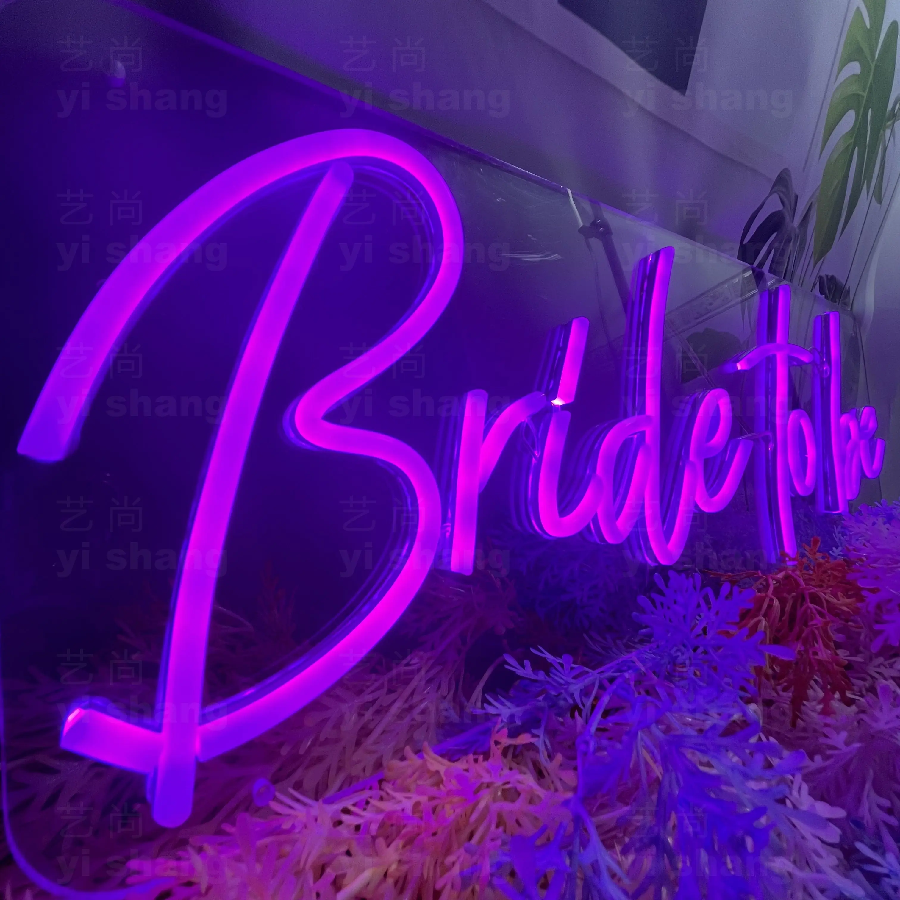 Custom LED Neon Plaque Sign Bride to be Suitable For Home Hall Restaurant Propose Wedding party Background Decor Light |