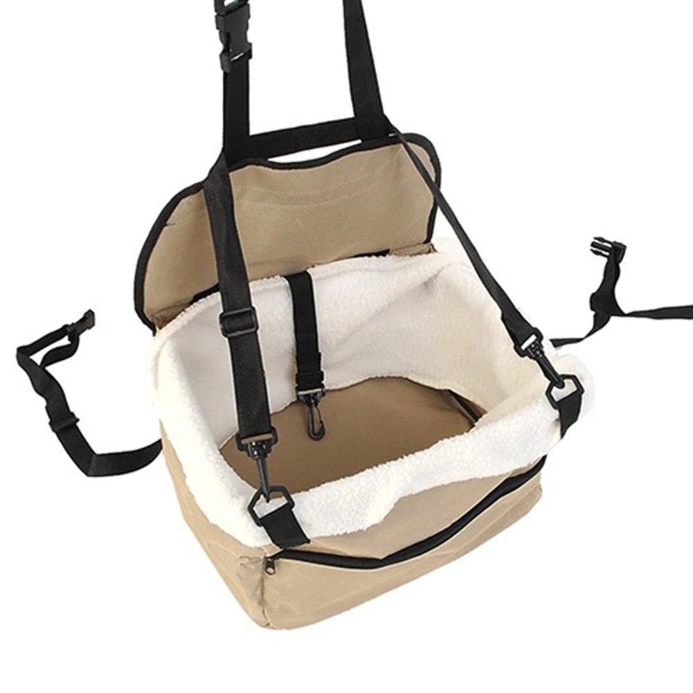 

Innovative Car Pet Seat Car Pet Basket Car Dog House Kennel Puppy Safe Travel Belt Booster Carrier Outdoor