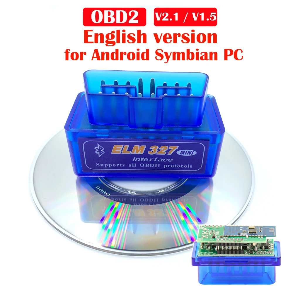 2021 OBD V2.1 V1.5 ELM327 OBD2 Bluetooth Автомобильный сканер OBDII 2 автомобильный тестер ELM 327