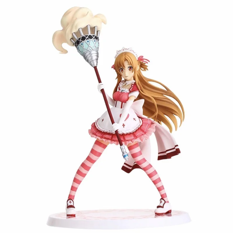 

Judai Original Banpresto Anime Sword Art Online Alicization Asuna Maid World Ver Sao Yuuki Asuna Pvc Figure Model Doll Gift