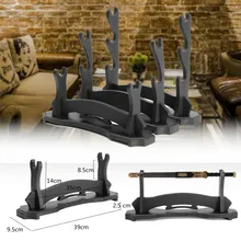 Wall Mount 1/2/3 Layer Samurai Sword Crafts Katana Holder Stand Display Statues Sculptures  Home Decoration