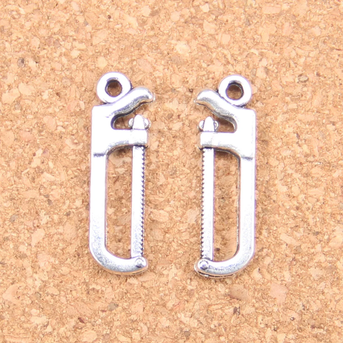 

100 шт. Подвески в виде звёздочек, 25x7 мм, в винтажном стиле, для самостоятельного изготовления браслетов и ожерелий