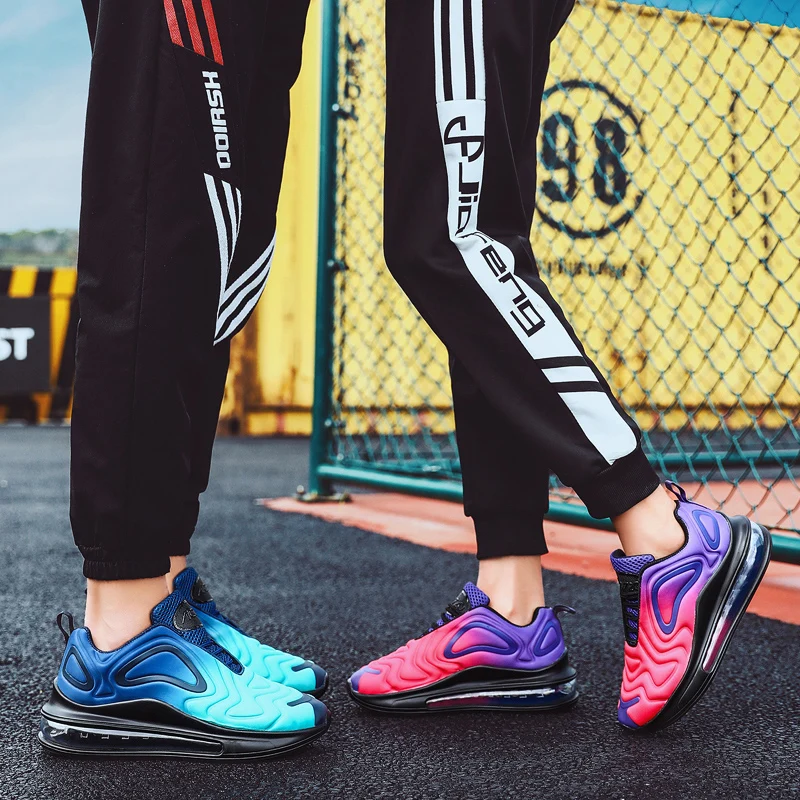 

Fashion Couples Air Cushion Shoes Men Running Shoes Zapatos De Hombre Men Breathable Sport Shoes Men Jogging Trainers Sneakers