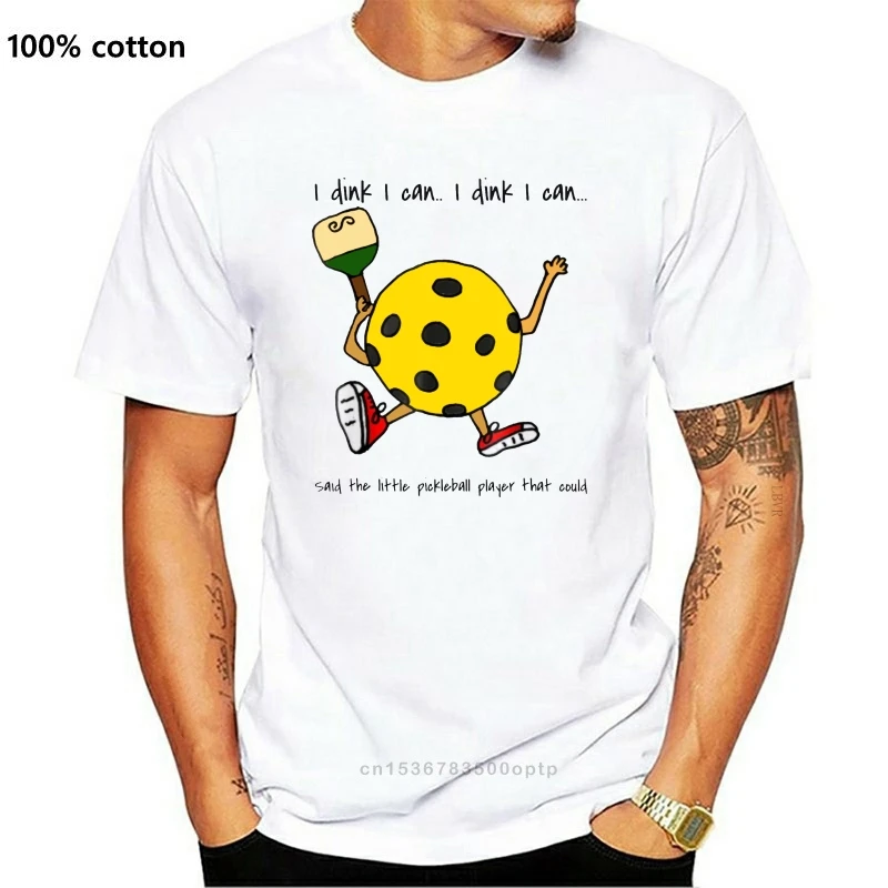 I Dink Can Funny Pickleball рубашка 2020 Летняя мужская футболка с коротким рукавом | Футболки