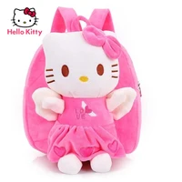hello kitty fashion cute plush cartoon print backpack simple and comfortable breathable childrens school bag